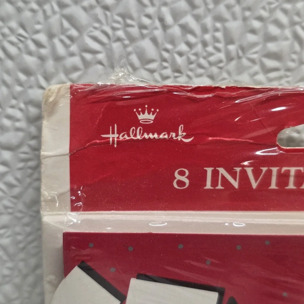 Hallmark New Years Eve Party Invitations Vintage Retro 24 Cards Total